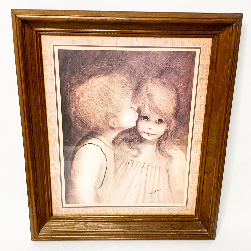 Vintage Margaret Kane “A Little Kiss” Big Eye B