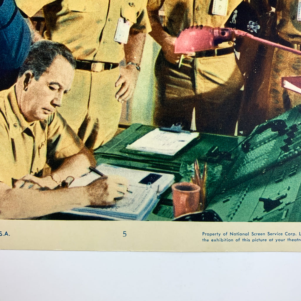 1963 A Gathering Of Eagles Rock Hudson Movie Lobby Card