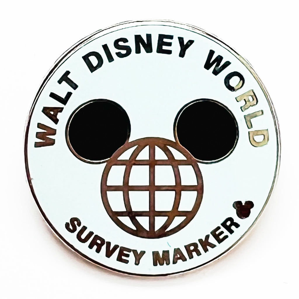 Disney Fun Icon Walt Disney World Survey Marker Hidden Mickey Pin