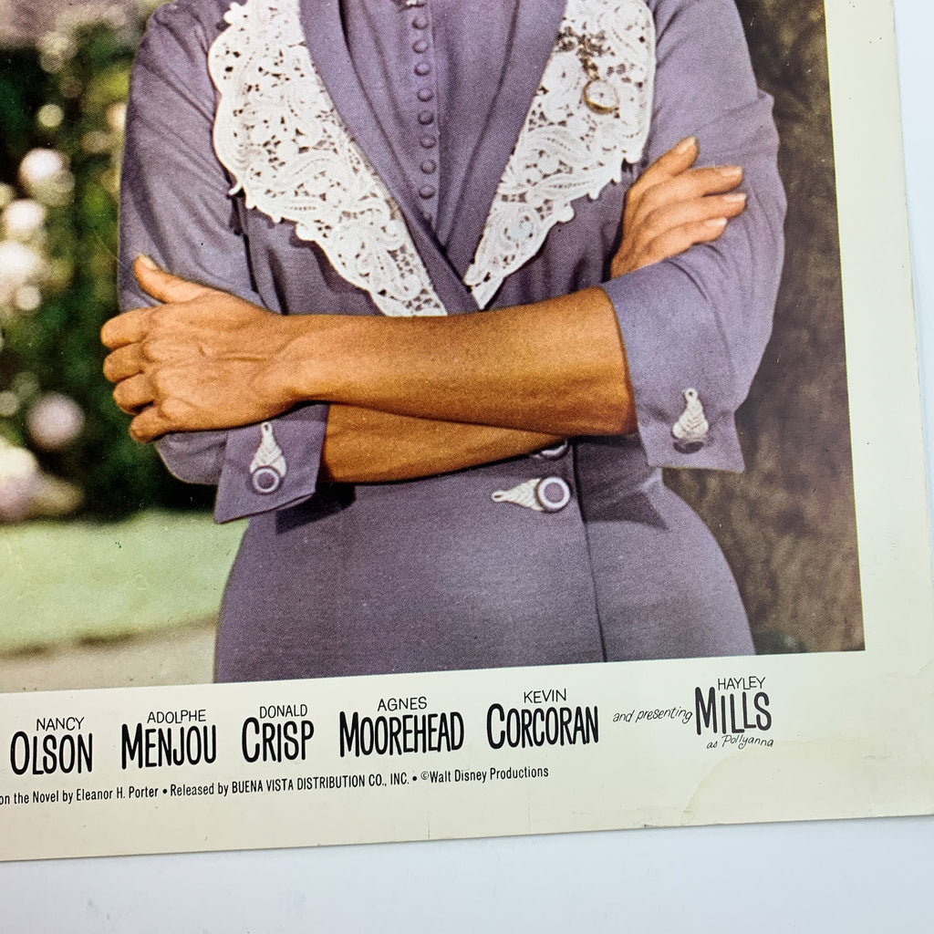 Walt Disney Pollyanna Technicolor Jane Wyman Movie Lobby Card