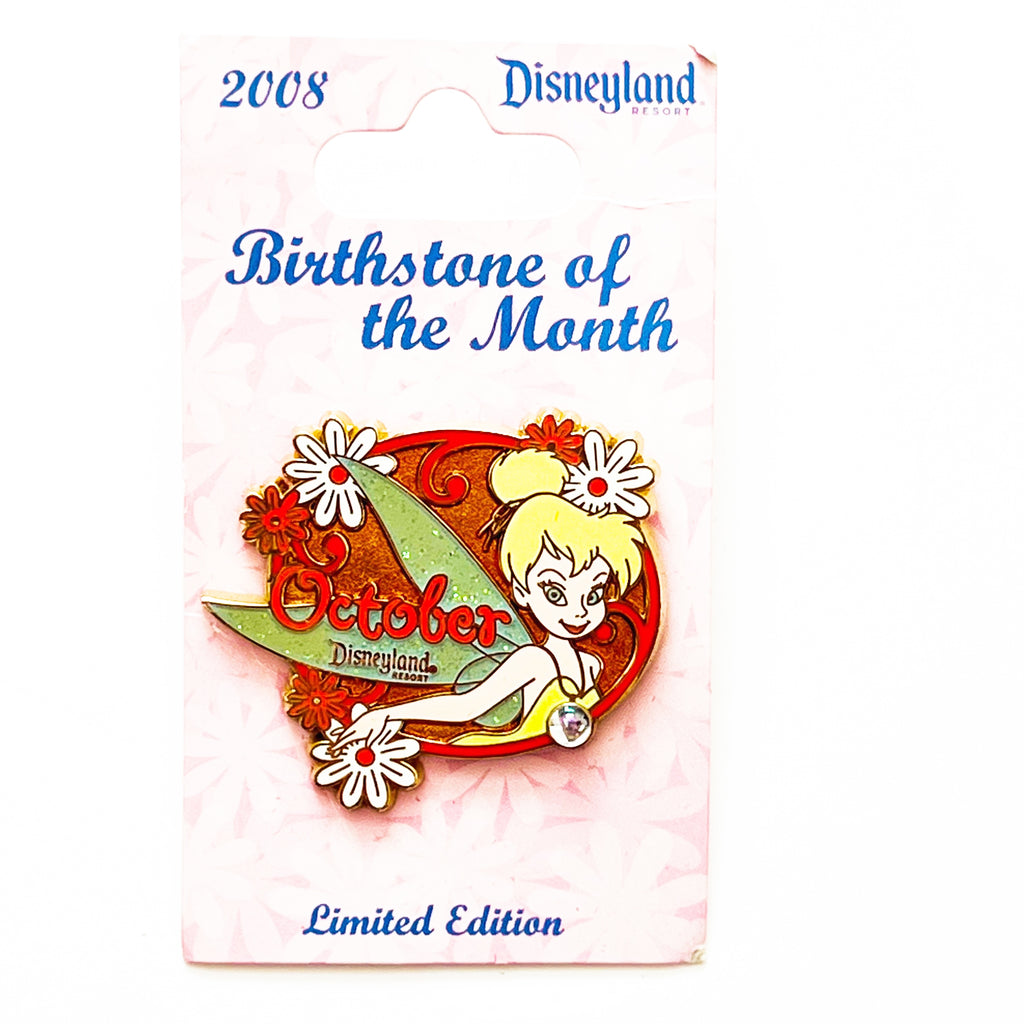 Disney DLR Tinker Bell Birthstone Collection 2008 October Limited Edition 1000 Pin