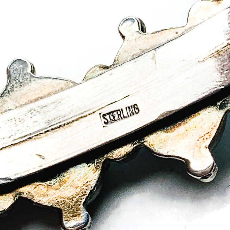 Vintage Sterling Silver Turquoise Cuff Bracelet