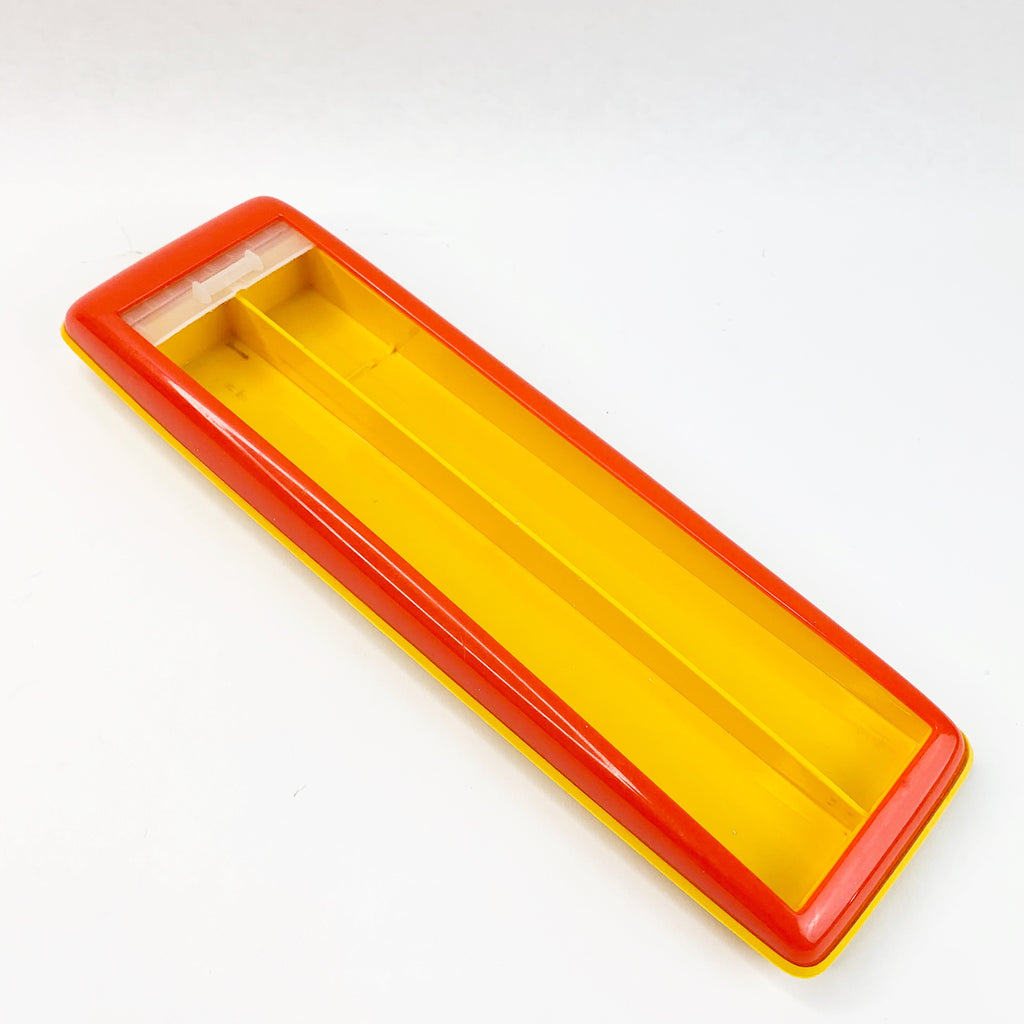 Vintage 1960's Sterling Co. Plastic Pencil Case