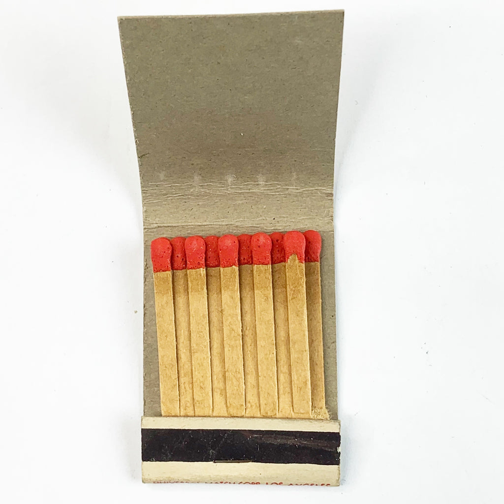 SLAPSY MAXIE'S Hollywood California Matchbook