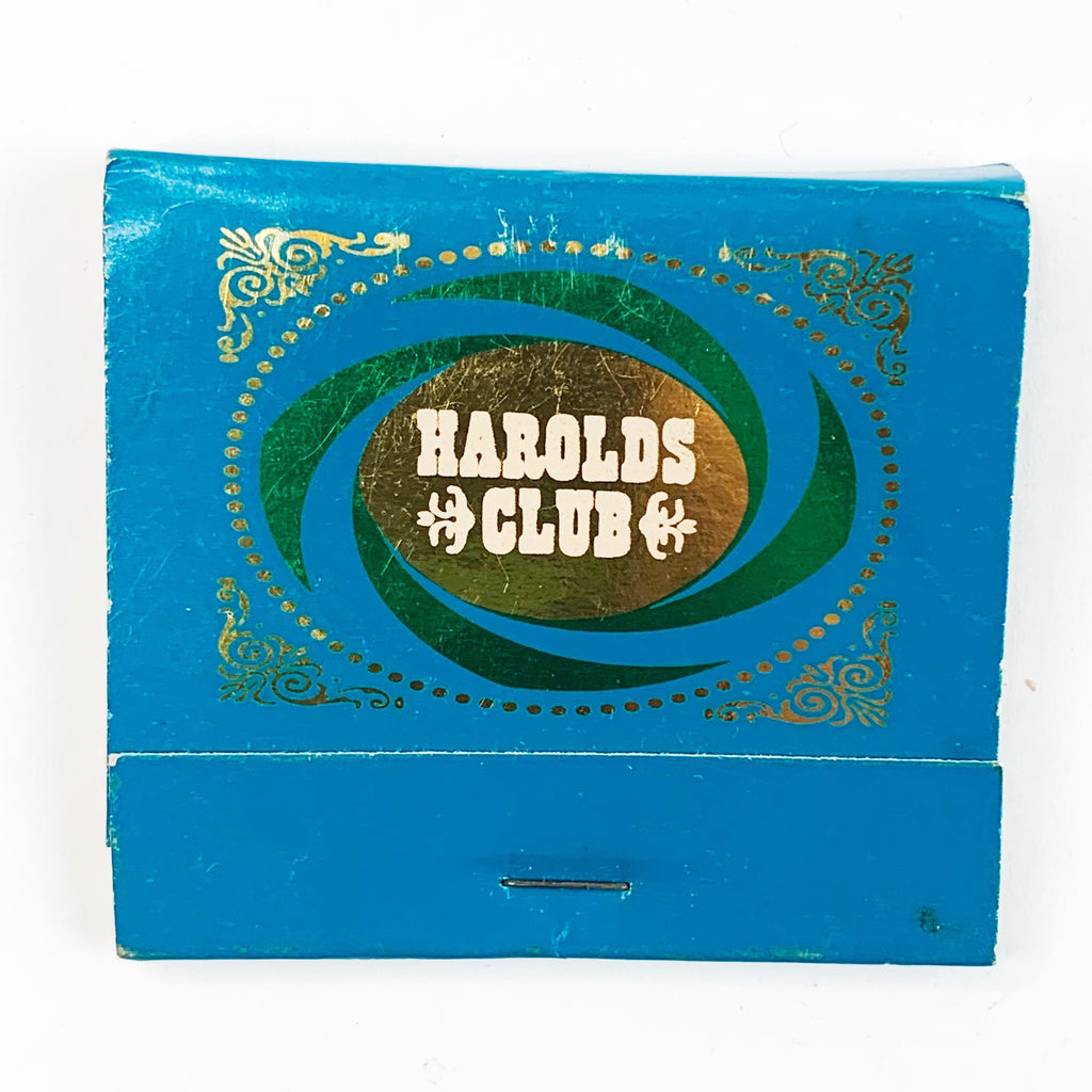 Vintage Harold's Club Casino Reno Nevada Matchbook