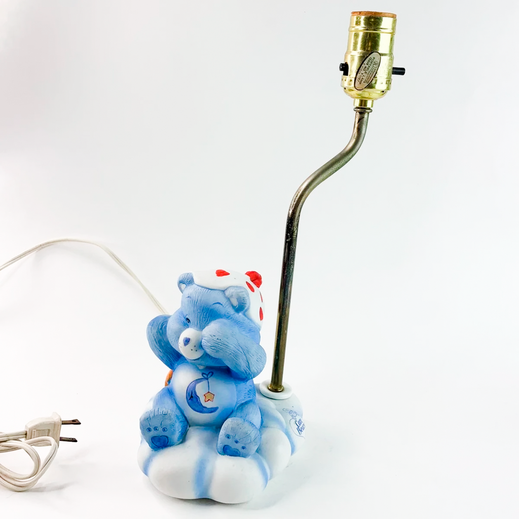 Vintage Care Bears Bedtime Lamp