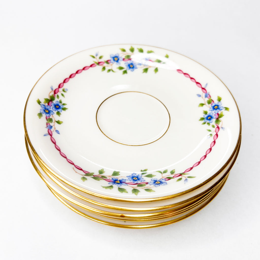 Vintage Lenox Belvidere USA Saucer Plates