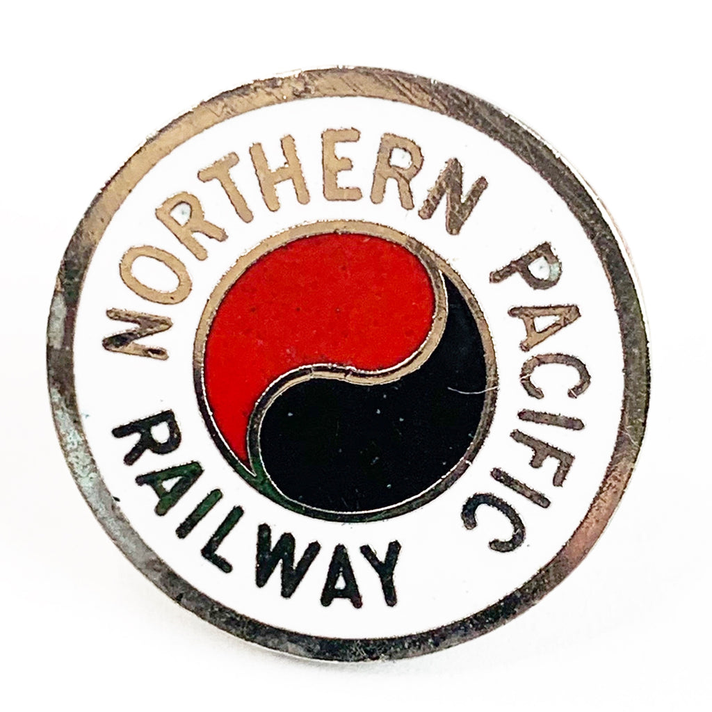 Northern Pacific Railway Lapel Hat Pin