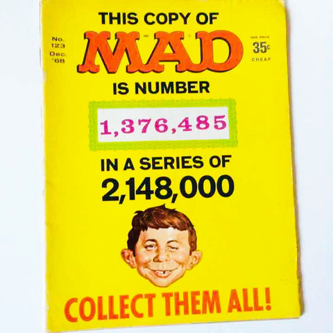 MAD Magazine 1968 No.123 Collect Them All