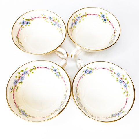 Vintage Lenox Belvidere Tea Cup Set