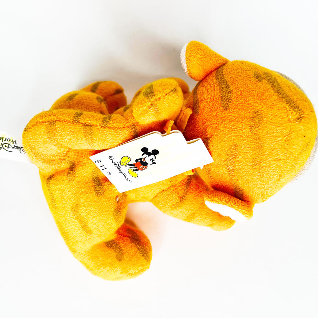 Walt Disney World BABY Tigger 8" Terry Cloth Stuffed Beanbag Plush