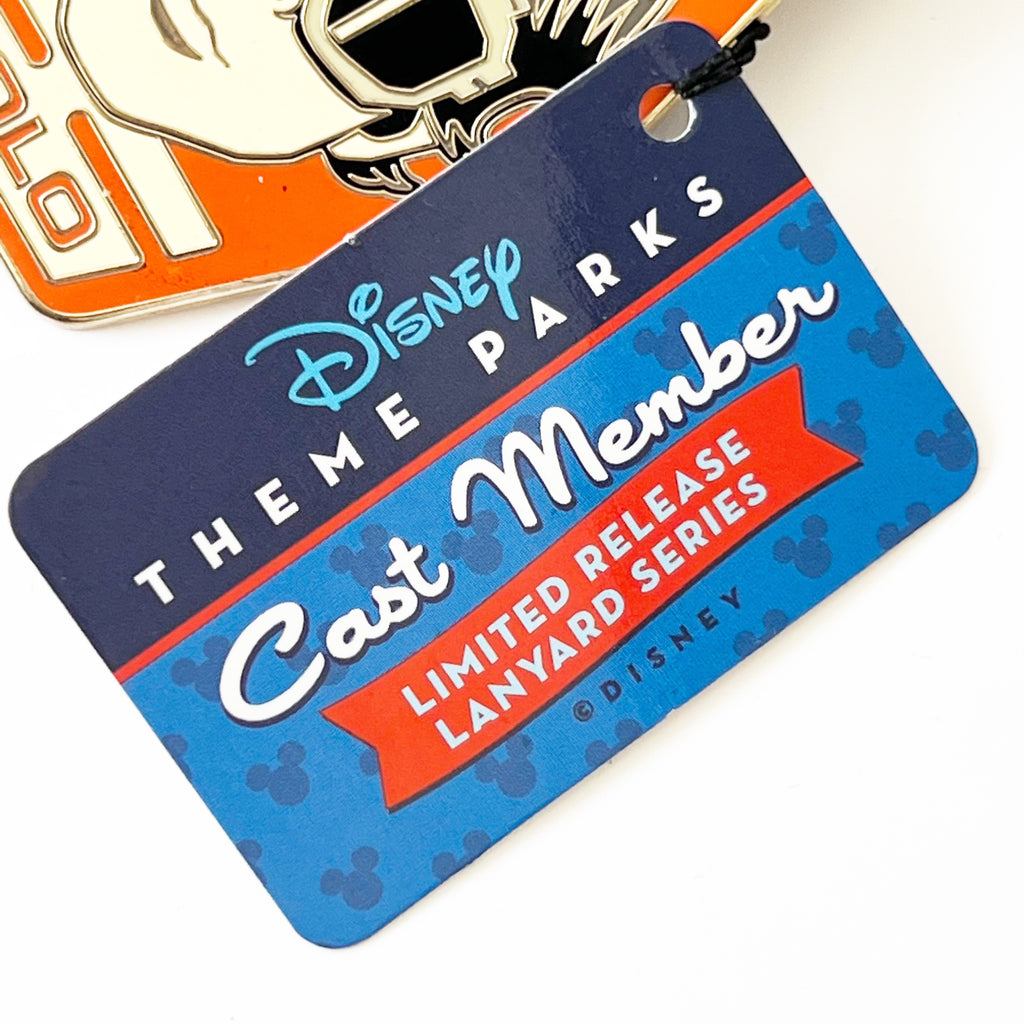 Disney Han Solo Star Wars Cast Member Exclusive Limited Release Lanyard