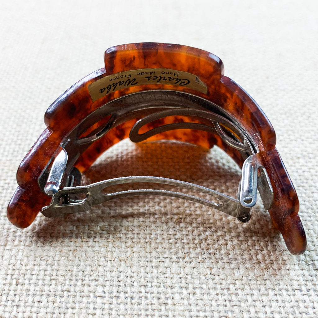 Vintage Charles Wahba Made In France Barrette Clip