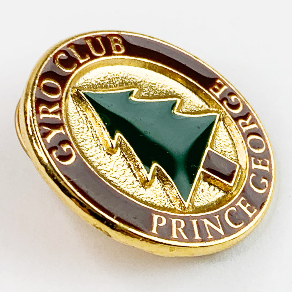 Prince George Gyro Club Enamel Lapel Pin