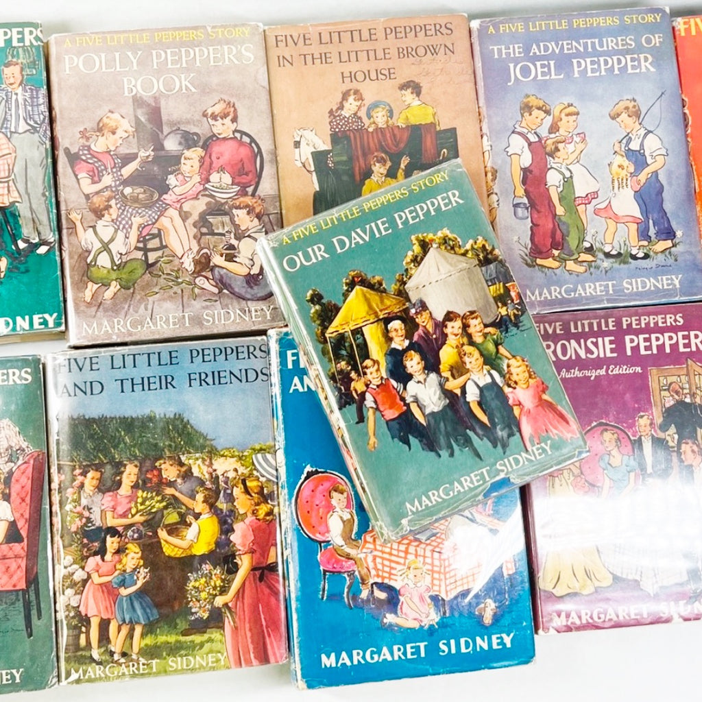Vintage Five Little Peppers Books