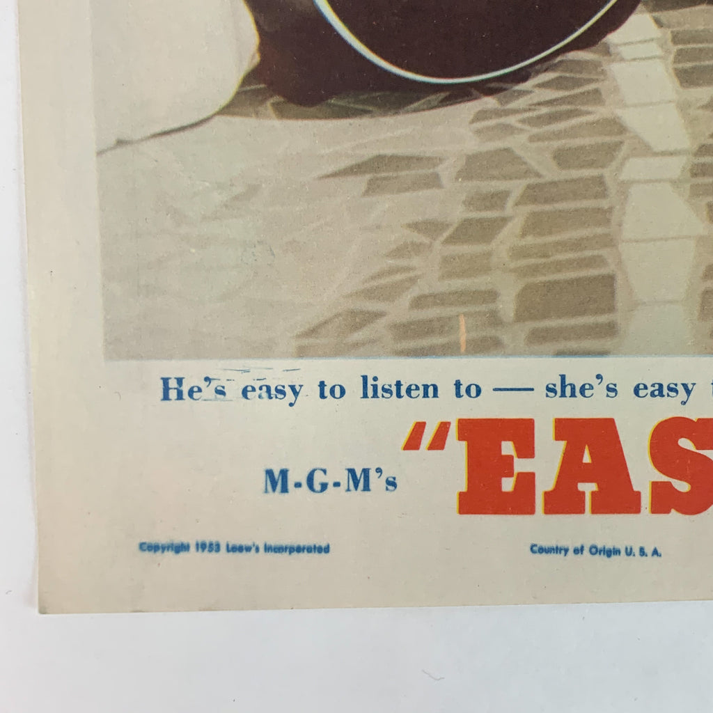 Easy To Love 1953 MGM Color By Technicolor Esther Williams Lobby Card