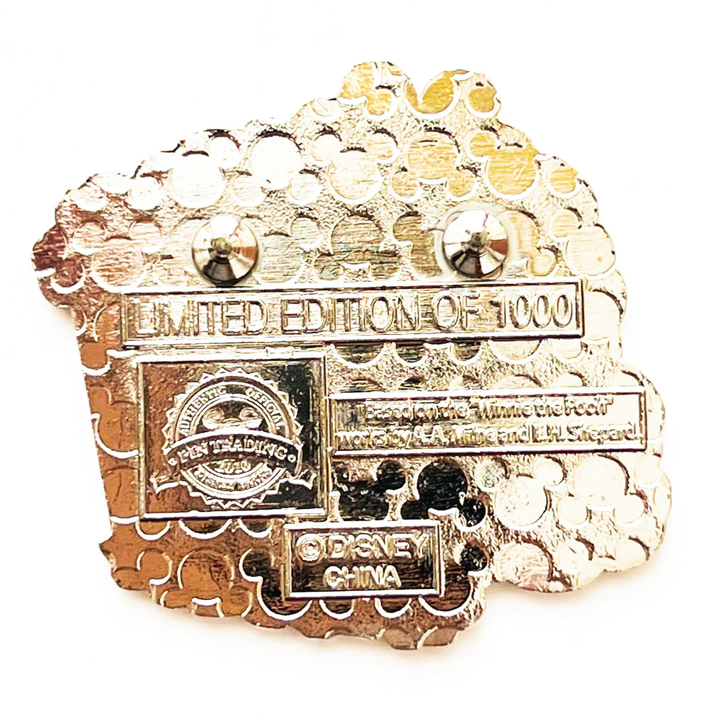Disney Winnie the Pooh Disneyland Castle June Gloom Rain Cloud Over Eeyore LE 1000 Pin