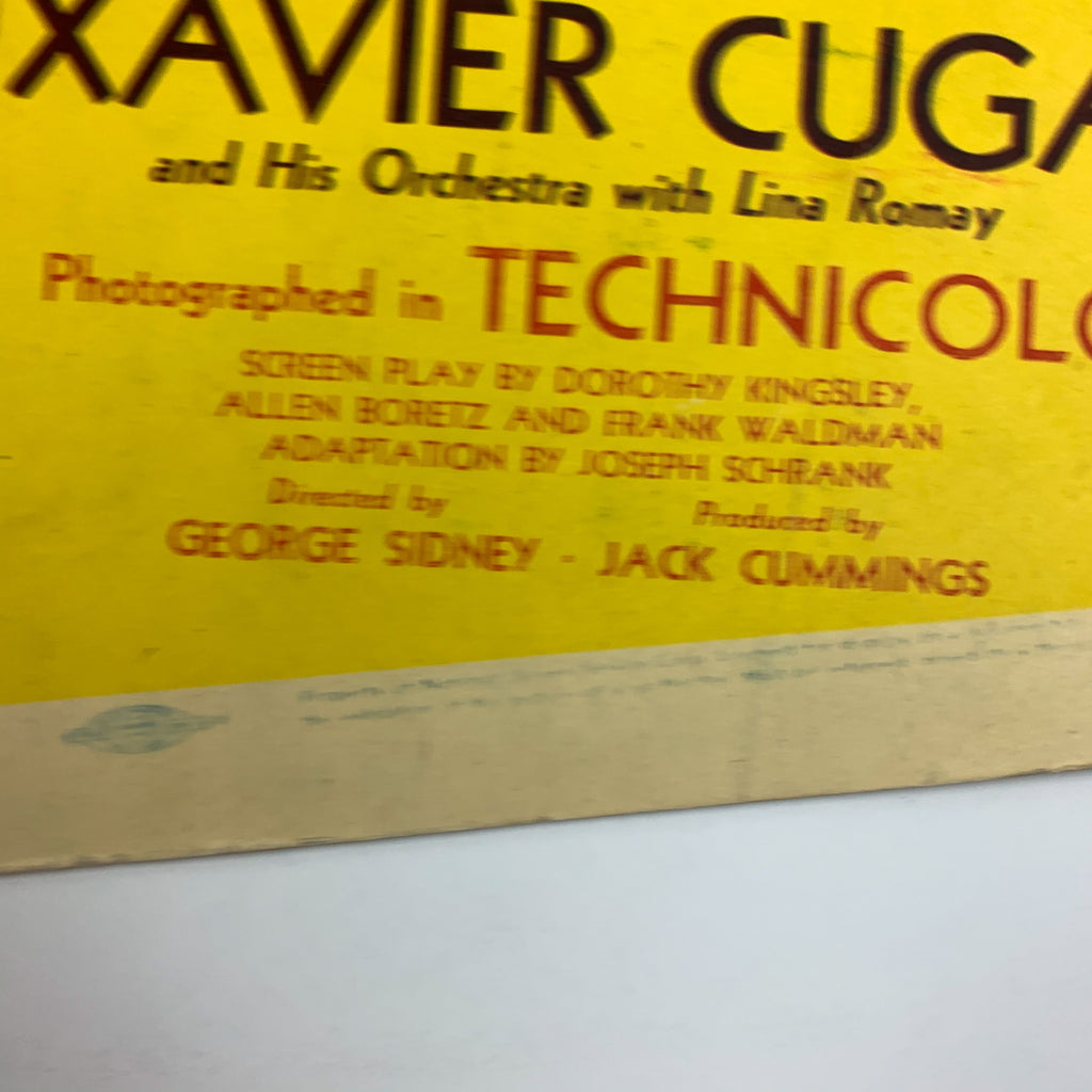 1944 MGM Bathing Beauty Esther Williams Red Skelton Movie Lobby Card