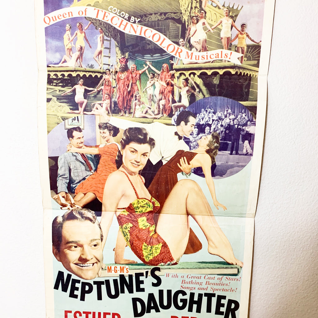 Neptune's Daughter Esther Williams MGM Color by Queen of Technicolor Poster