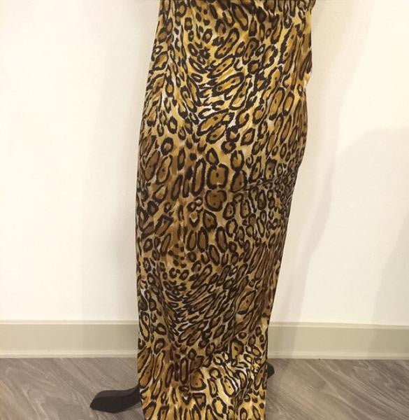 Vintage Animal Print Nightgown