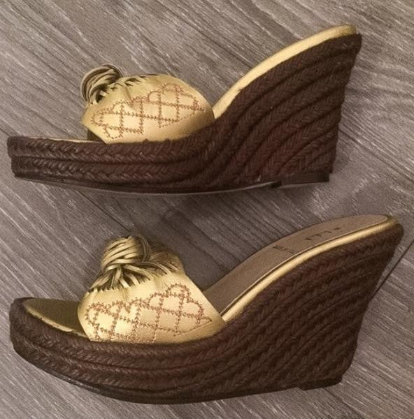 E Made in Italy Platform Wedge Shoes