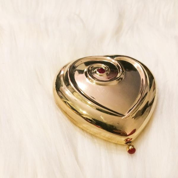 Vintage Estée Lauder Heart Compact