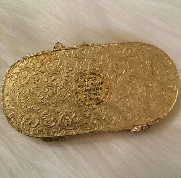 Vintage Estée Lauder Solid Perfume Compact