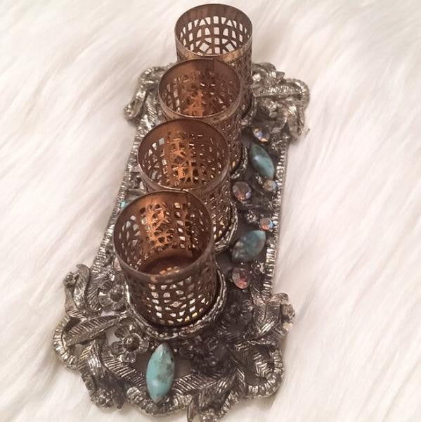 Vintage Filigree Lipstick Holder SF