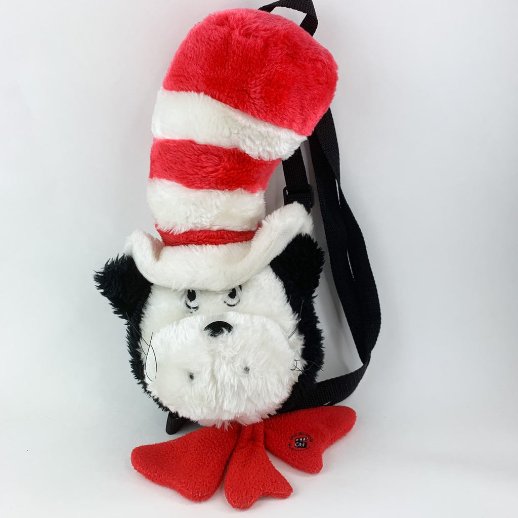 Dr. Seuss Cat In The Hat Backpack Plush