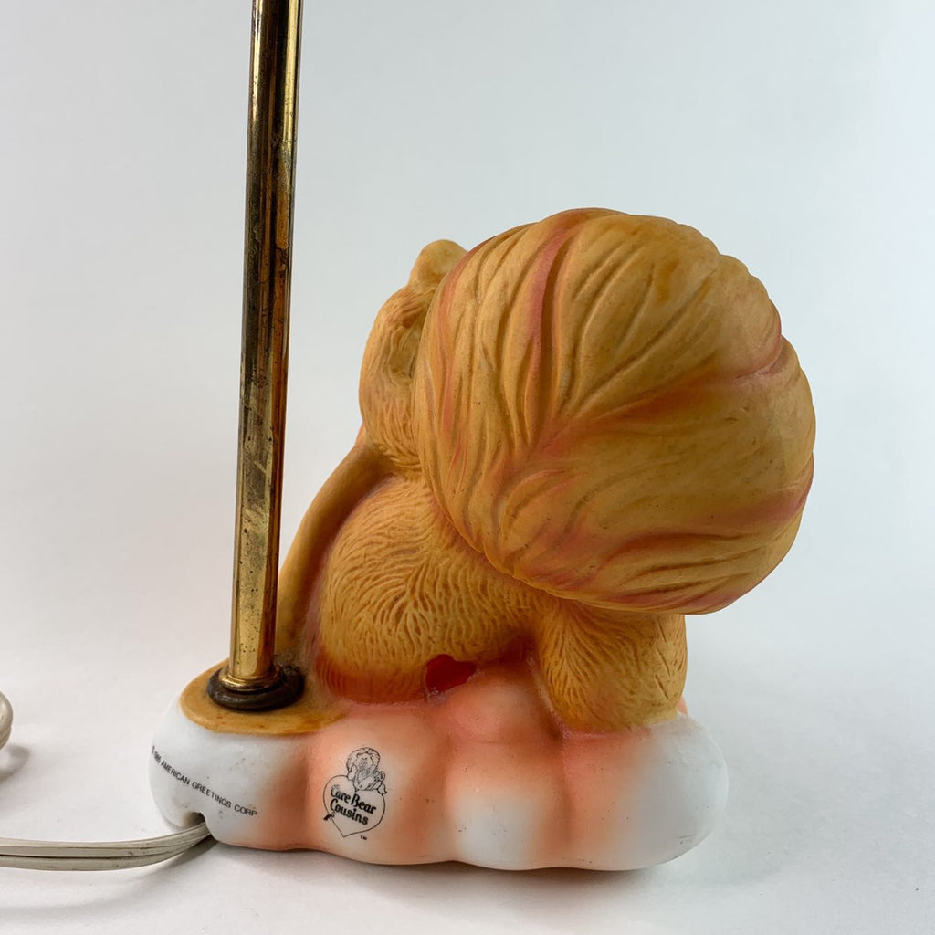 Vintage 1985 Care Bears Ceramic Lamp