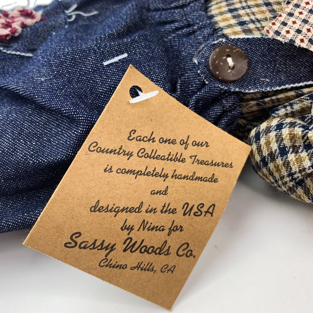 Sassy Woods Raggedy Ann 12” Doll Set