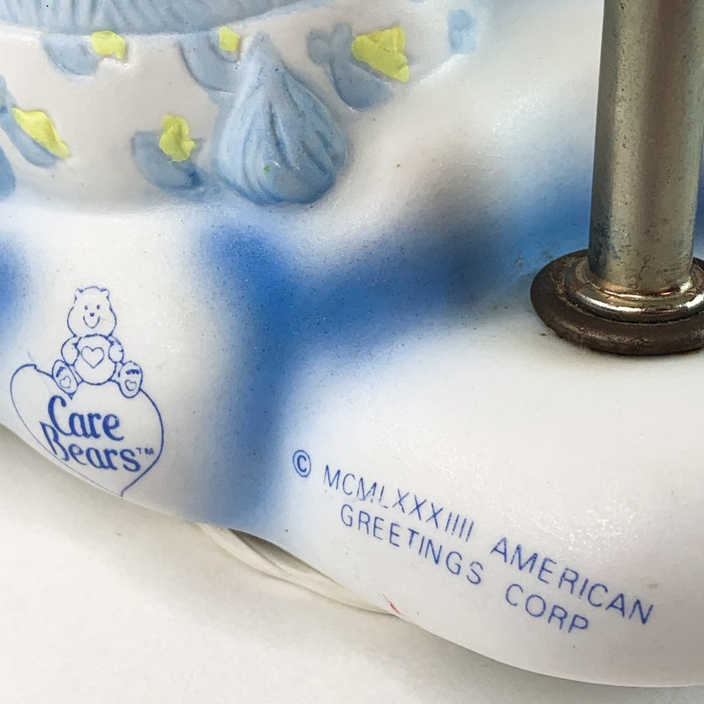 Vintage Care Bears Ceramic Lamp