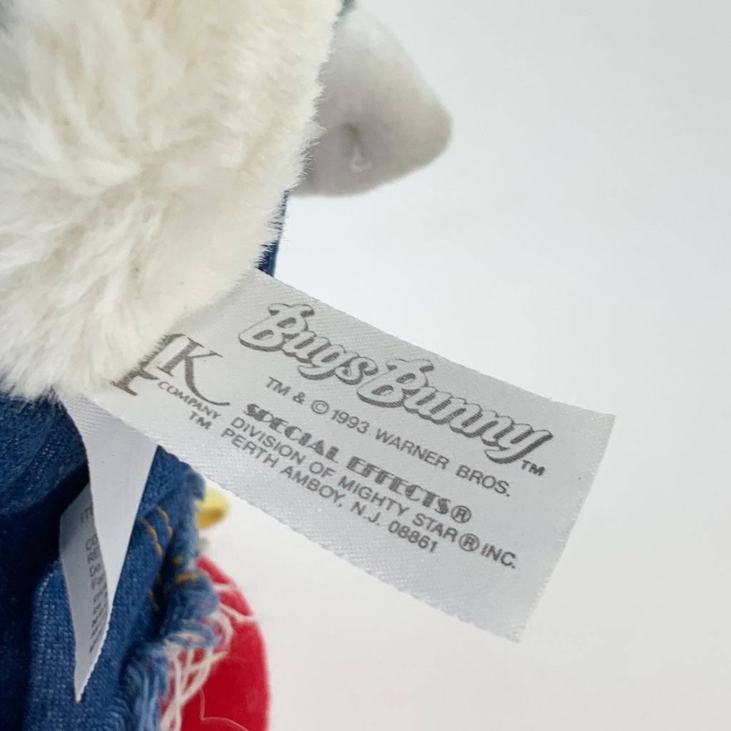 Vintage 1993 Bugs Bunny Plush Warner Bros