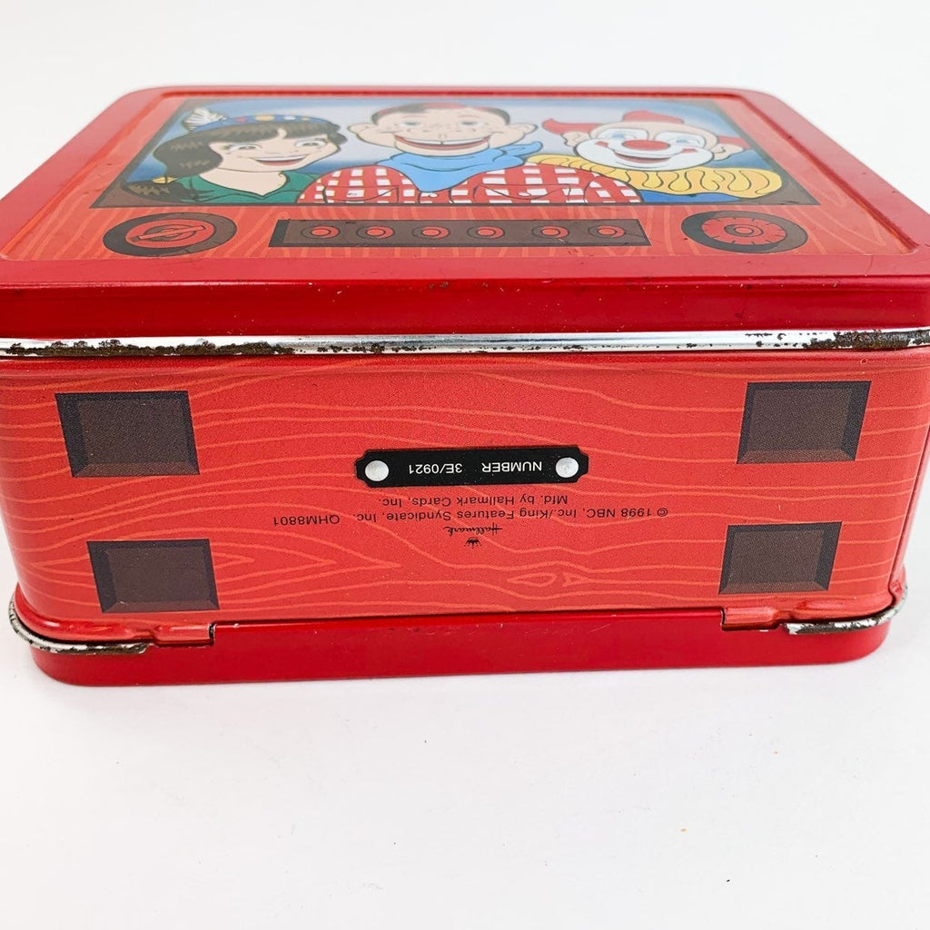 Vintage 1998 Howdy Doody Tin Mini Box