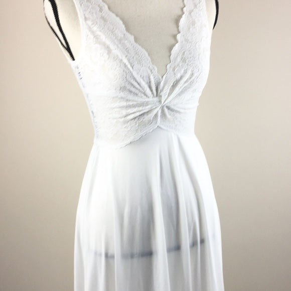 Vintage Olga Full Length Lingerie Nightgown