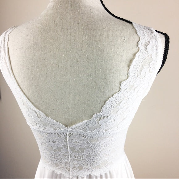 Vintage Olga Full Length Lingerie Nightgown