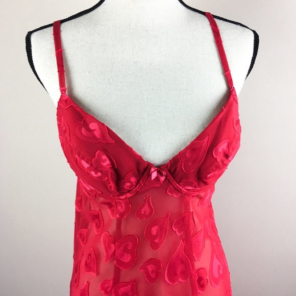 Victoria’s Secret Holiday Heart Valentines Nightie