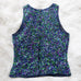 Vintage Laurence Kazar Silk Sequin Sleeveless Top