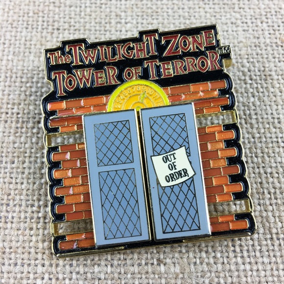 Twilight Zone Tower Of Terror Stitch Disney Pin
