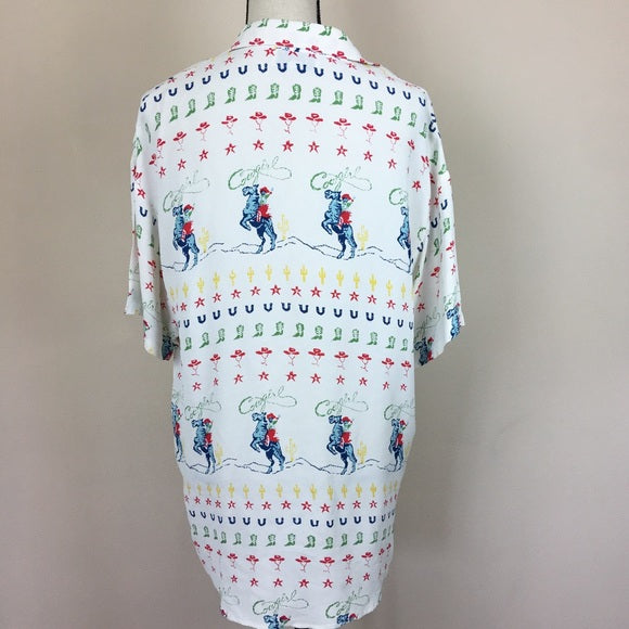 Lady Reiner Cowgirl Couture Western Blouse Button