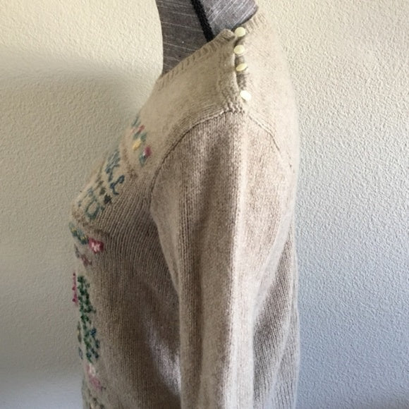 Vtg Ralph Lauren Hand Knit Sweater Est 1967