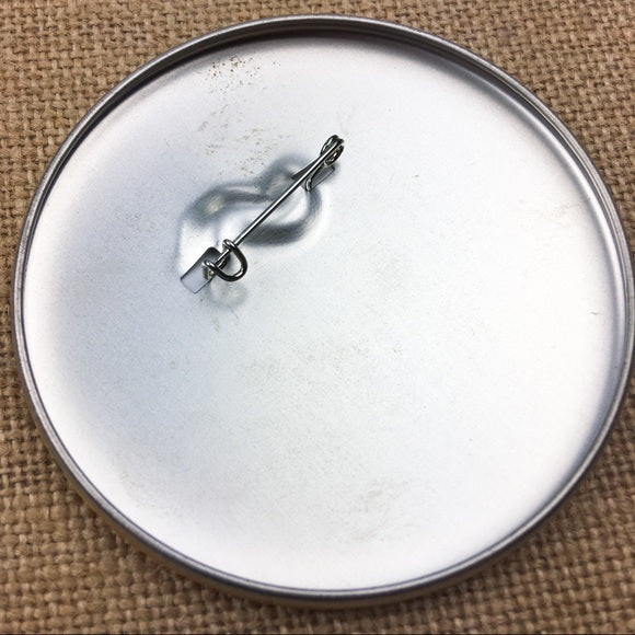 Walt Disney World WDW First 1st Visit Button Pin Badge Mickey Goofy Pluto 3"