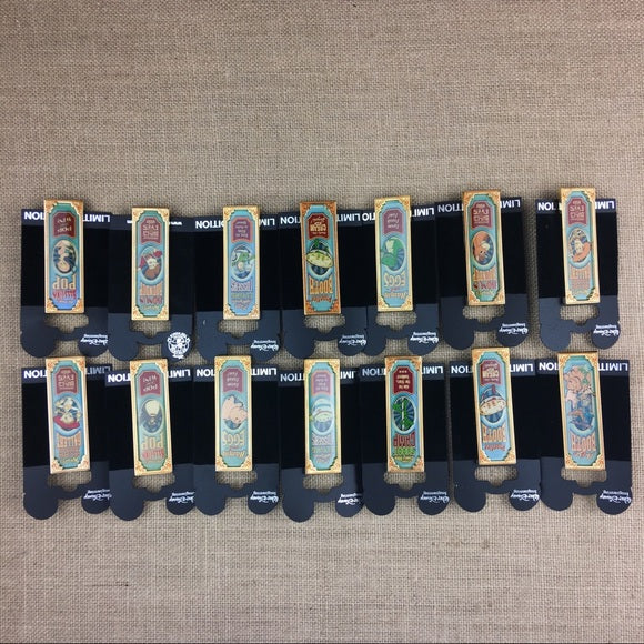 WDI Disney Toy Story Midway Mania Limited Edition 300 Complete 14 Pin Set