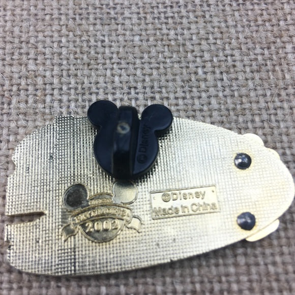 Disney DL Hotel Retro Entrance Disneyland Sign Flags Mickey Pin