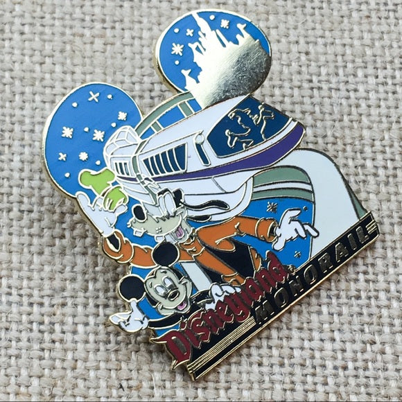 Disneyland Monorail Mickey Goofy Donald Disney Pin