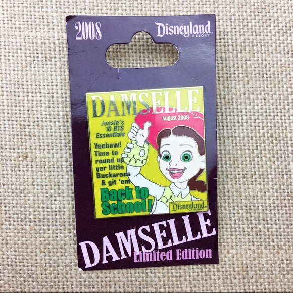 Disneyland Resort Damselle Magazine Jessie Toy Story Pin