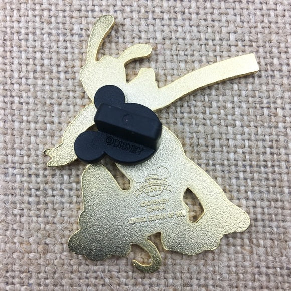 Disney Holiday Pluto Ribbon In Mouth Christmas Limited Edition Pin