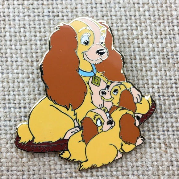Disney Lady and the Tramp Booster Collection Version Lady & Puppies