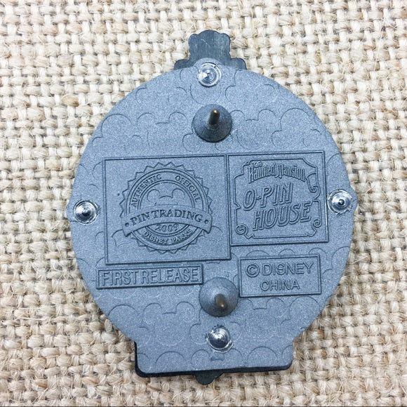 Disney The Haunted Mansion O-Pin House Full Moon Pin