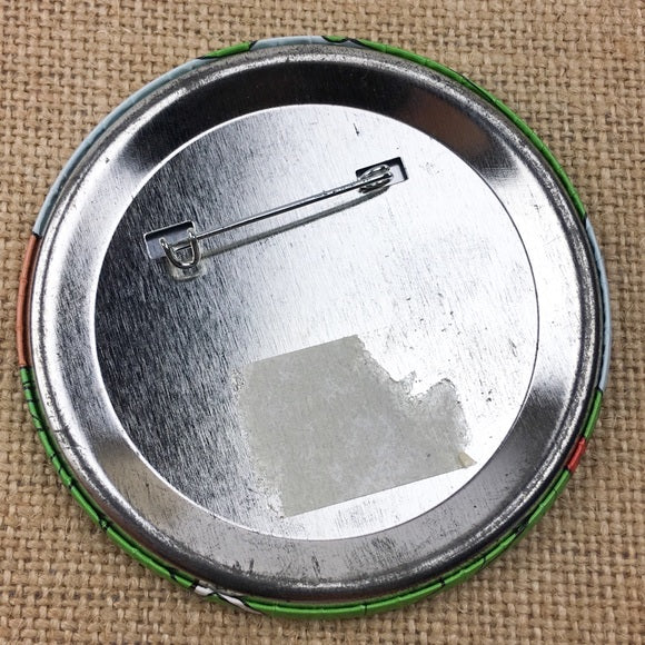 DUCKTALES Pinback Button 1987 Disney Uncle Scrooge McDuck Huey Dewey Louie 3"